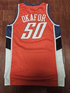 Emeka Okafor #50 Charlotte Bobcats Reebok Basketball Jersey